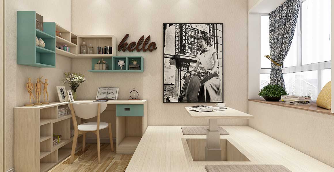 書香桐榻榻米+澳威藍 書香桐榻榻米+澳威藍